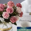 Yapay Çiçekler Ortanca Yüksek Kaliteli Küçük Ipek Sahte Çiçek Ev Otel için DIY Düğün Dekorasyon Çiçek Çelenk Aksesuar