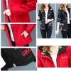 Dames Hooded Gedrukt Jas Zomer Causal Windbreaker Basic Jassen Dubbelzijdige Sweater Rits Lichtgewicht Jassen Famale 2XL 201017