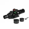 Canis Latrans Scope 1-4x24 Irf Polowanie Rifle Zabytki z 1x Mini Red Dot Scope na zewnątrz Airsoft CL1-0292