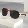 2021 Nouvelles lunettes de soleil rondes de mode pour les lunettes de lunettes Tom Square Tom Square UV400 Ford Lenses Tendance avec lunettes de soleil Box1325711