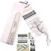 50*180cm Tallit Prayer Shawl Polyester Talit with Zipper Bag Tallis Israeli Praying Scarfs Adult for Men Women Shawls and Wraps 201224