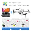 4DRC F3 drone GPS 4K 5G WiFi video live FPV quadrirotore volo 25 minuti distanza rc 500m drone HD grandangolare doppia fotocamera 2201124867430