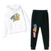 The Hype House Kids Clothes Full Warm Girls Winter Hoodies Pants 2PcsSets Teenagers Boys Regular Outfit Baby Fashion Custom X097602473514