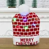 Bonnet/crâne casquettes noël coloré brillant tricoté chapeau lumière LED tricot pour la maison cadeau Elk Santa enfants décorations nitted T1W31