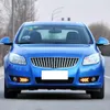 2ピース車LED DRL昼間のランニングライトフォグランプデイライトの夏時間Opel Buick Regal 2009 2011 2011 2012 2013 2013