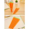 Cute Black Refill Neutral Pen Stationery Korean Personalized Signature Gel Pens Student Carrot WaterBased Pen 9Q3D39193115