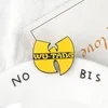 Gran venta de dibujos animados lindo personalizado letra WUTANG aleación esmalte pin insignia broche