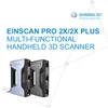 Portable Desktop Einscan Pro 2x handhållen industriell högnoggrannhet 3D -skanner med valfri färgtexturkamera HD -kamera eller skivspelare och stativ
