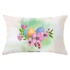 Peach Velvet Easter Skin Rabbit Print Waist Pillow Case 2020 Home Accessories Sofa Pillow Case8292745