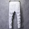 Skinny Jeans Men Solid White Mens Jeans Brand Stretch Casual Men Fashioins Denim Pants Casual Yong Boy Students Trousers Size 42 LJ200903