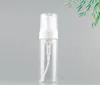 150ml 5oz Tydlig plast Vätska Tvål Pumpflaska Resor Storlek Tom Mousse Foaming Soap Dispenser för kosmetisk ansiktsrengöring WB3289
