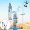 TORO Glaswasserbongs Wasserpfeifen Recycler Dab Rigs Tabakrauchzubehör berauschende Glasbong Wasserpfeife Shisha mit 18-mm-Gelenk