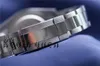 メンズ自動メカニカル42mmブルーウォッチブラックステンレススカイデートル全機能小さいダイヤル日カレンダーワーキング腕時計