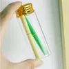 50 шт 30x80x21mm Малый стеклянные бутылки с Golden Cap Винт DIY 40мл EMPTY Желающих Звезды Контейнеры