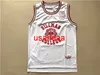 Maillot de basket-ball Wayne 9 College Theatre pour hommes Tous les maillots de film cousus rouge blanc Taille S-2XL