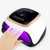 Gel Nail Polish Curing Lamp Professional with 4 Timer Smart Sensor and LCD Display Manicure Kit UV Light Choose a255089506T