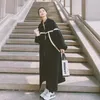 Kadın Yün Karışımları Stil Stand-up Yaka Orta Uzunluk Kore Tasarım Sensiysburn Yün Kat Kalın Yüksek Kaliteli Ceket Kadın U6 Phyl22