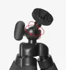 Suporte flexível do telefone do tripé do polvo do polvo Suporte universal para a câmera do carro do telefone de pilha Selfie Monopod com obturador remoto Bluetooth BT202