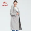 Astrid Women Trench Coat Big Size Spring Fashion Long Wind Breaker Solid Color Winddicht Temperament Women Coat LJ201021