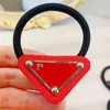 Luxury Pony Tails Holder Fashion for Woman Inverted Triangle Letter Designers Jewelry Trendy Personality Hair Clip282t