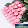 1pcs Real Touch Rose Bud Artificial Silk Mariage Fleurs Bouquet Décorations de la maison pour la fête de mariage ou anniversaire Petite taille Bourgeon