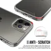 Premium transparente robusto claro à prova de choque capa de telefone espacial para iPhone 15 14 13 12 11 Pro Max XR XS X 6 7 8 Plus Samsung S21 S20 Note20 Ultra com pacote de varejo