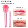 HANDAIYAN 2-in-1-Lollipop-Lippenbalsam mit doppeltem Verwendungszweck, Farbwechsel, feuchtigkeitsspendender Lippenstift, Lippenöl, Glanz