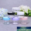 20st / parti 10g 15g 20g Refillerbara flaskbehållare för lagring Makeup Cream Nail Art Lip Balm Travel Portable Plast Jar Potte