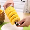 Hot sales Stainless Steel Pineapple Peeler Fruit Corer Slicer Peeler Stem Remover Cutter Pineapple Slicers Kitchen Tool Free shipping