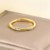 Anel Midi Midi para mulheres mini cúbicas de zircônia superfina anel de dedo rosa dourado prateado jóias de moda KBR0296579439