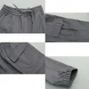 Faliza inverno calças masculinas grossas velo corredores multi bolso solto calças esportivas masculino casual quente sweatpants carga pa52 220212