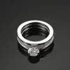 Cluster ringar vintage smycken engagemang för kvinnor gul guldfärg bröllop romantisk ring 2022 bijoux femme drop 1214