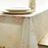 Nordic Tea Table Pano PVC Toalha de Tablecloth impermeável Prova à prova de óleo à prova de óleo livre para sala de estar jantar sala de jantar 201120
