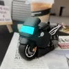 Мотоцикл светящиеся автомобильные огни корпус для AirPods 1 2 Зарядная коробка мягкая силиконовая беспроводная Bluetooth Warphone защищает крышку3625783