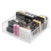 M 3 storlek Ny borstläppstifthållare Makeup Eye Shadow Organizer Clear Acrylic Cosmetic Makeup Tools Storage Box Case C197 T200117