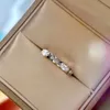 S925 Серебряный панк-зон кольцо с блестящим бриллиантами в 18 тыс. Розовое позолоченное покрытие и платиновый цвет для женщин Вовлечение Ювелирные Изделия Подарок Бесплатная Доставка