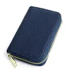 Zippy plånbok vertikala det mest snygga sättet att bära runt pengar, kort och mynt kända design män läder handväska korthållare långa affärer