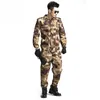 Men039s jaquetas zuoxiangru exército dos eua camuflagem roupas conjunto homens soldados táticos jaqueta de combate terno multicam camo uniforme Clothi3915309