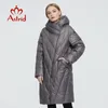 Astrid Winter Womens Coat Women Women Long Warm Parka Fashion Jacket Hood Capas