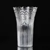 vase en verre de bambou