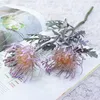 짧은 지점 크랩 발톱 2 헤드 심기 바늘 쿠션 꽃 시뮬레이션 가짜 꽃 홈 장식 웨딩 사진 10pcs CX220212