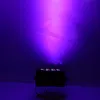 Brand New 36W 36-LED RGB Remote / Auto / Sound Control DMX512 High Brightness Mini DJ DJ Bar Party Stage Lampa Wit * 4 Dimable Par Lights