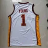 Jersey USC NCAA Basketbol Truva Koleji Isaiah Mobley Nick Genç Chevez Goodwin Boogie Ellis Drew Peterson Max Agbonkpolo Ethan Anderson 26386 60549 63350