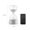 Hourglass Night Light Yoga lamp Romantic Bedside Lamp 15 Minute Sand Hourglass Timer 4 Colors Changing GlassNight Light9597635