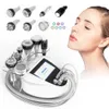 7 i 1 Ultrasonic 40K Cavitation Celluliter Remover Vacuum RF LED Light Skin Lifting Slimming Machine för SPA Använd gratis frakt DHL FedEx