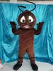 Halloween marrom formiga mascote traje top qualidade cartoon anime tema caráter adultos tamanho Natal carnaval festa de aniversário outdoor outfit