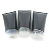 30 Stück 120 g schwarz leere weiche Tube Kosmetik Creme Lotion Shampoo Behälter Gesichtsreiniger Salbe Squeezegood Paket