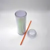16oz acryl beker dubbelwandig geïsoleerd doorzichtig plastic beker met deksel en rietje herbruikbare drinkwaren voor feest v01 130 G28537806