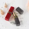 DIY Leere Lippenstifttube Luxus Schwarz Gold Pailletten Diamant Lippenbalsam Quadratisch Nachfüllbare Flaschen für Make-up-Produkt 200 Stück