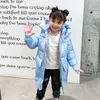 Winter Fashion Baby Down Jacket For Girl Bright Color Cotton Hooded Jacket For Boy Clothes Children's Jacket kid Coat 3-10 Years LJ201125